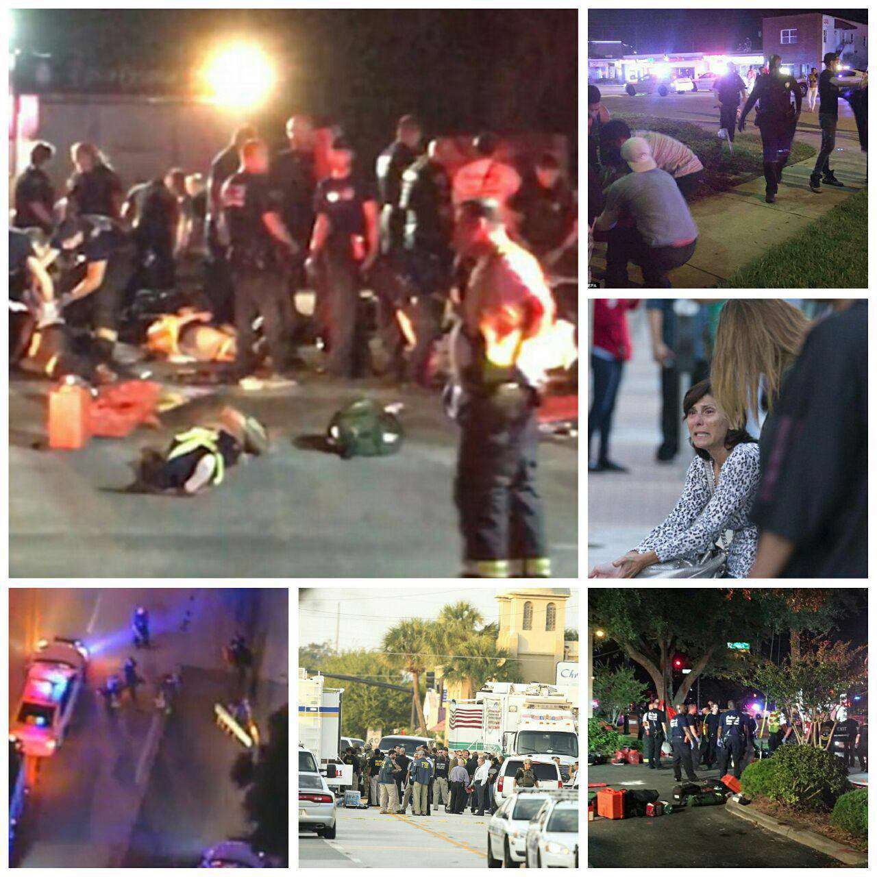 تصاویر حادثه خونین آمریکا